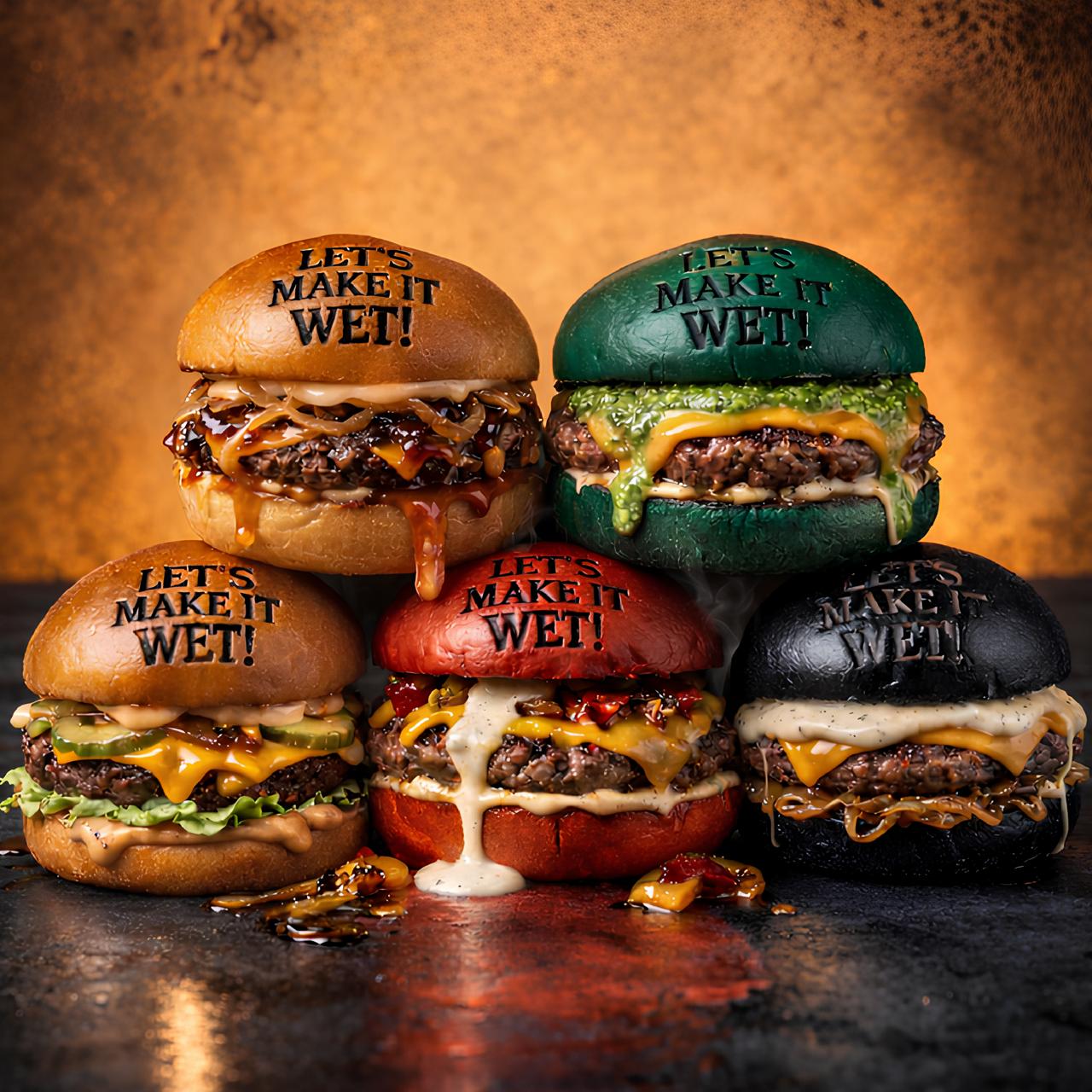 Juicy WetBurger Hero